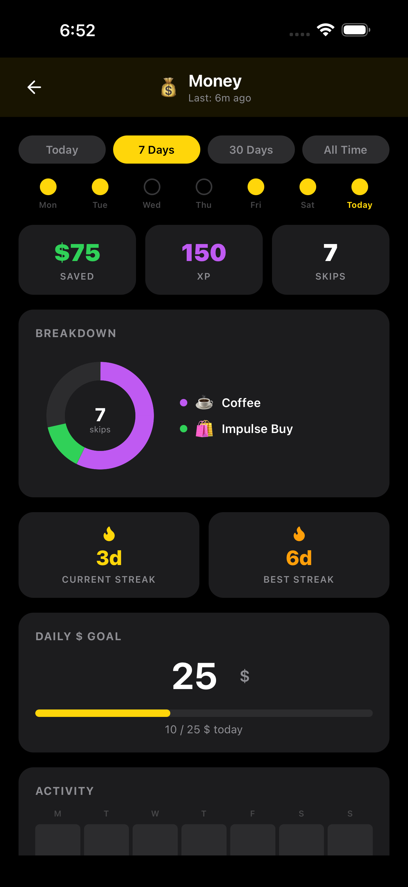 Skippr — money tracking